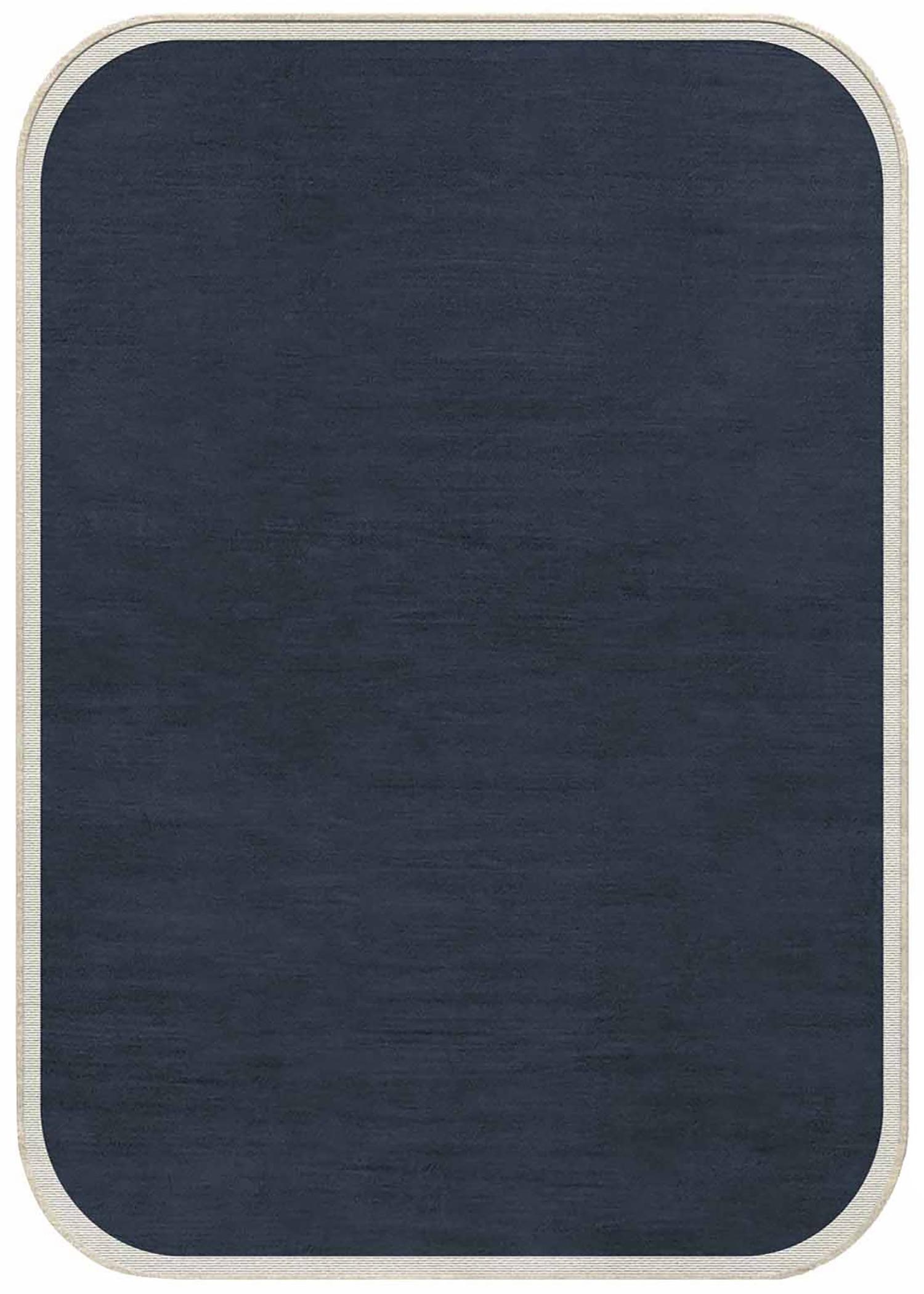 Low Loop Round Border dress blue